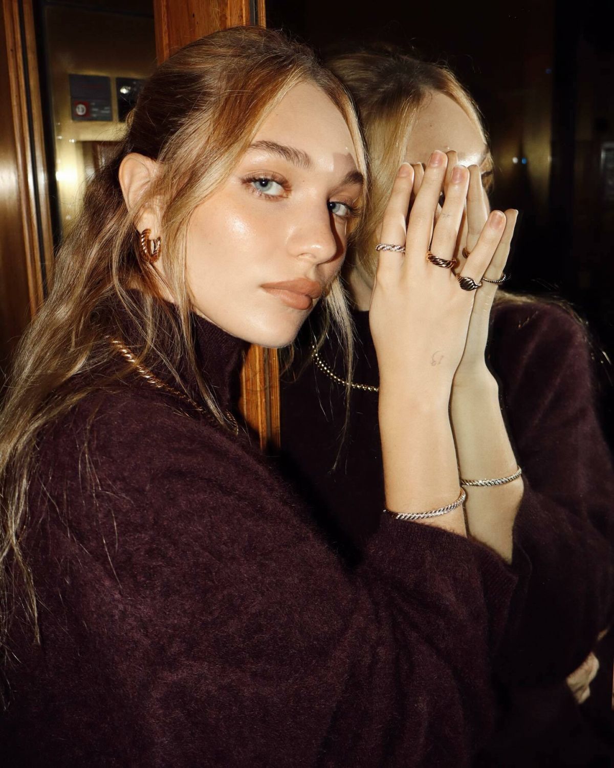 Maddie Ziegler for David Yurman Jewelry Holiday Collection, November 2024