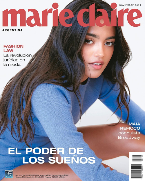 Maia Refico for Marie Claire Argentina, November 2024