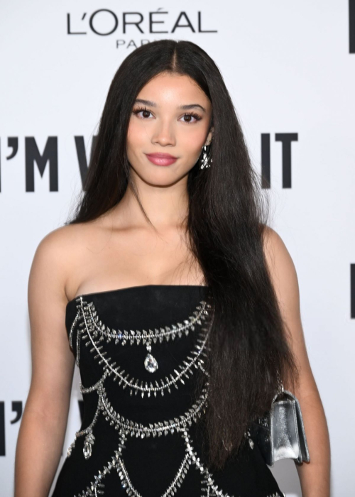 Malia Baker at L’Oreal Paris Women of Worth Celebration, November 2024 3