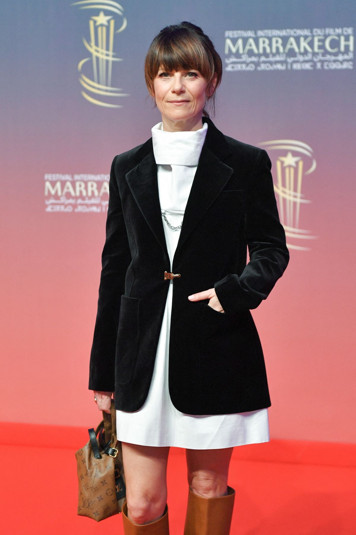 Marina Fois at The Order Premiere Marrakech Film Festival, November 2024