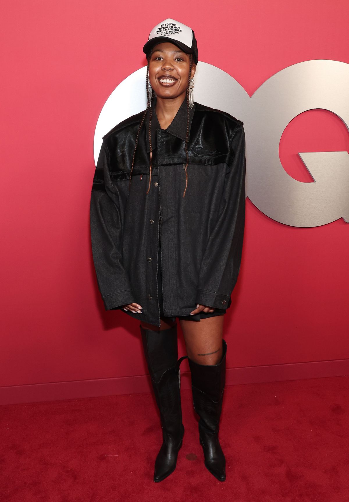 Martine Syms at GQ Men of the Year Party in Los Angeles, November 2024