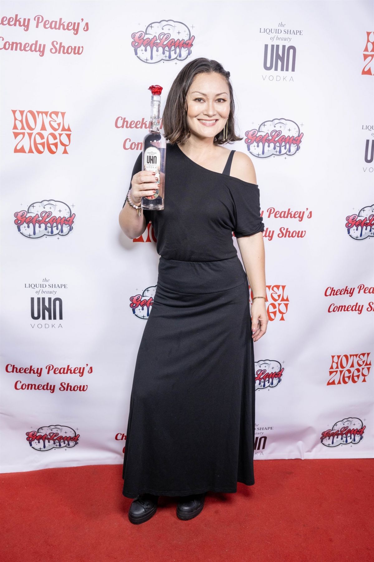 Mary Christina Brown at Christine Peake’s Veteran’s Day Comedy Show in Los Angeles, November 2024