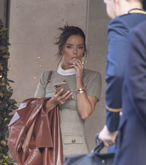 Maura Higgins Out for Lunch at Claridges in London, November 2024