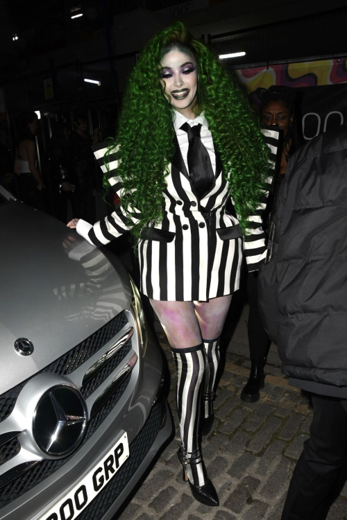 Maya Jama at Her Halloween Party in London, October 2024 3