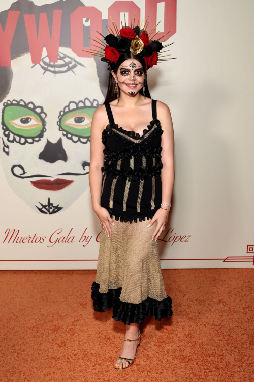 Mayan Lopez at Dia de Muertos Gala by Carlos Eric Lopez in Los Angeles, November 2024