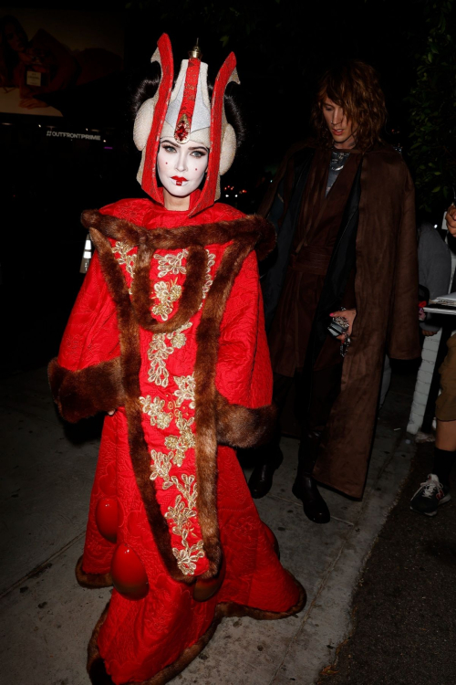 Megan Fox and MGK at Kendall Jenner’s Halloween Bash, Oct 2024 3