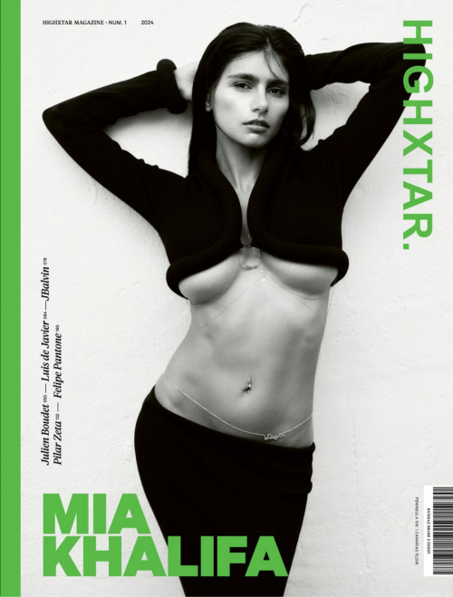 Mia Khalifa in Highxtar Magazine Feature, November 2024