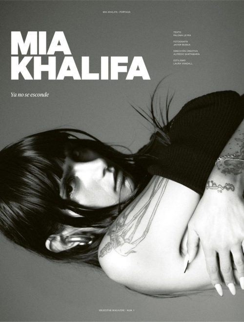 Mia Khalifa in Highxtar Magazine Feature, November 2024 22