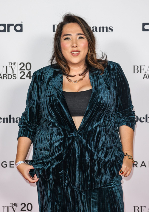 Michell Elman at Beauty Awards in London, November 2024