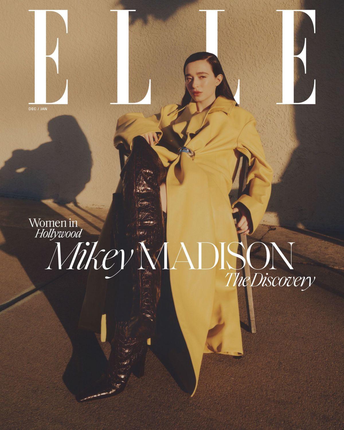 Mikey Madison for Elle Magazine, Dec 2024