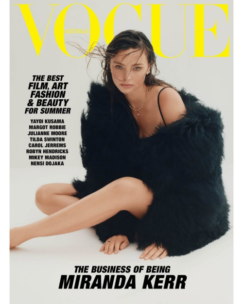 Miranda Kerr for Vogue Australia Feature, December 2024