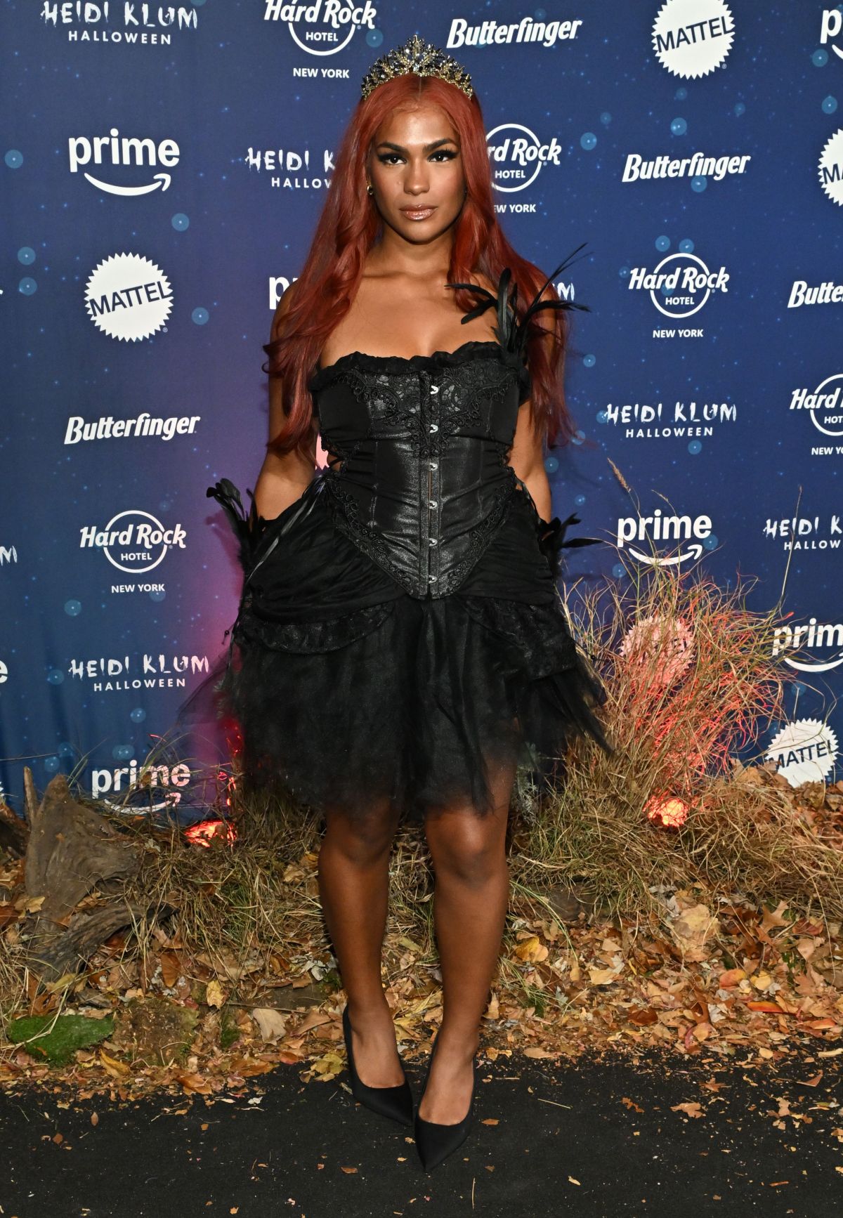 Monet McMichael at Heidi Klum’s Halloween Party, Oct 2024