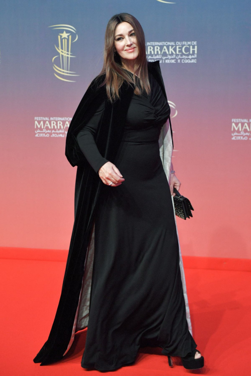 Monica Bellucci at The Order Premiere Marrakech Film Festival, November 2024