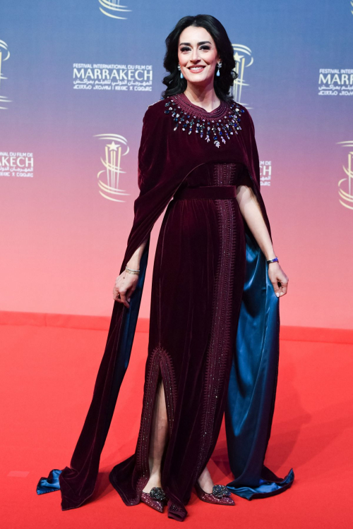 Nabila Kilani at The Order Premiere Marrakech Film Festival, November 2024