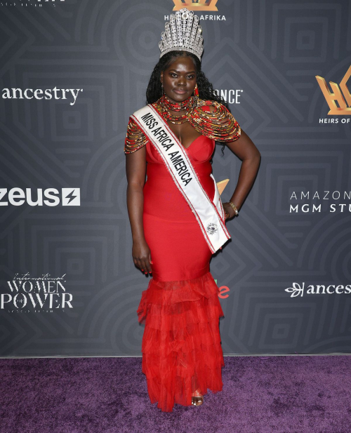 Nancy Apoko at Women of Power Awards in Los Angeles, November 2024