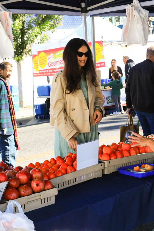 Natasha Blasick Shopping at Studio City Farmers Market, November 2024 6