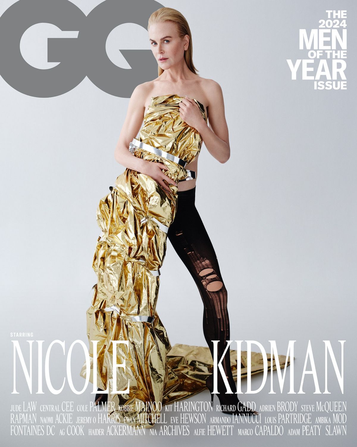 Nicole Kidman for GQ UK Magazine, December 2024