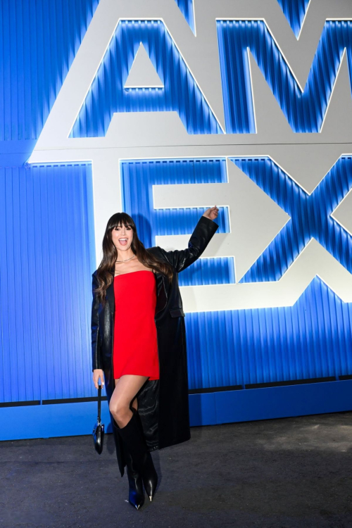 Nina Dobrev at American Express Fan Experience at F1 Grand Prix Las Vegas, November 2024