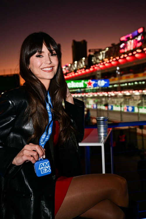 Nina Dobrev at American Express Fan Experience at F1 Grand Prix Las Vegas, November 2024 3