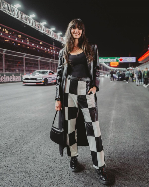 Nina Dobrev F1 Grand Prix of Las Vegas Photoshoot, November 2024