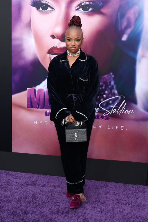 Nneka Onuorah Attends Megan Thee Stallion Screening in Los Angeles, October 2024