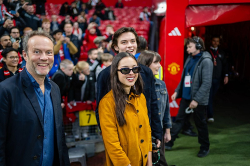 Olivia Rodrigo at Manchester United vs Chelsea Match, November 2024 3