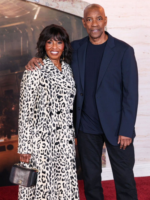 Pauletta and Denzel Washington at Gladiator II Premiere, November 2024 1