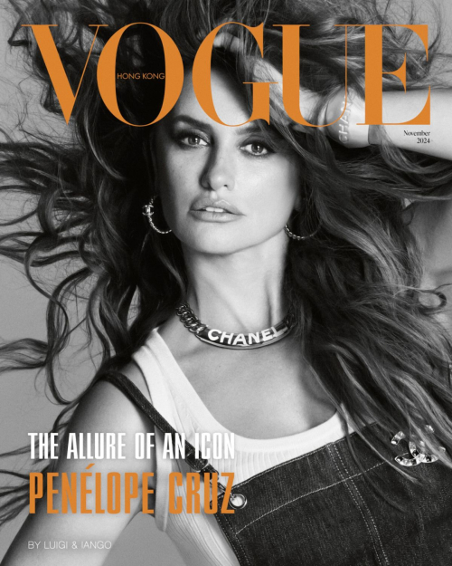 Penelope Cruz for Vogue Hong Kong, November 2024