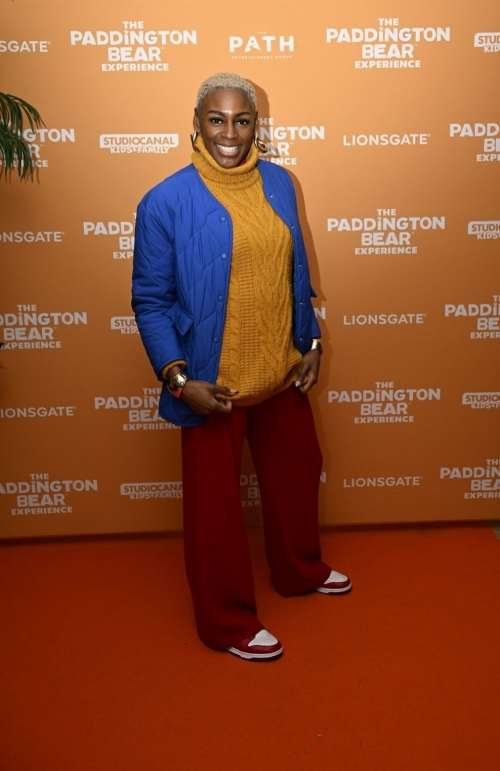 Perri Shakes-Drayton at Paddington Bear Experience in London, November 2024