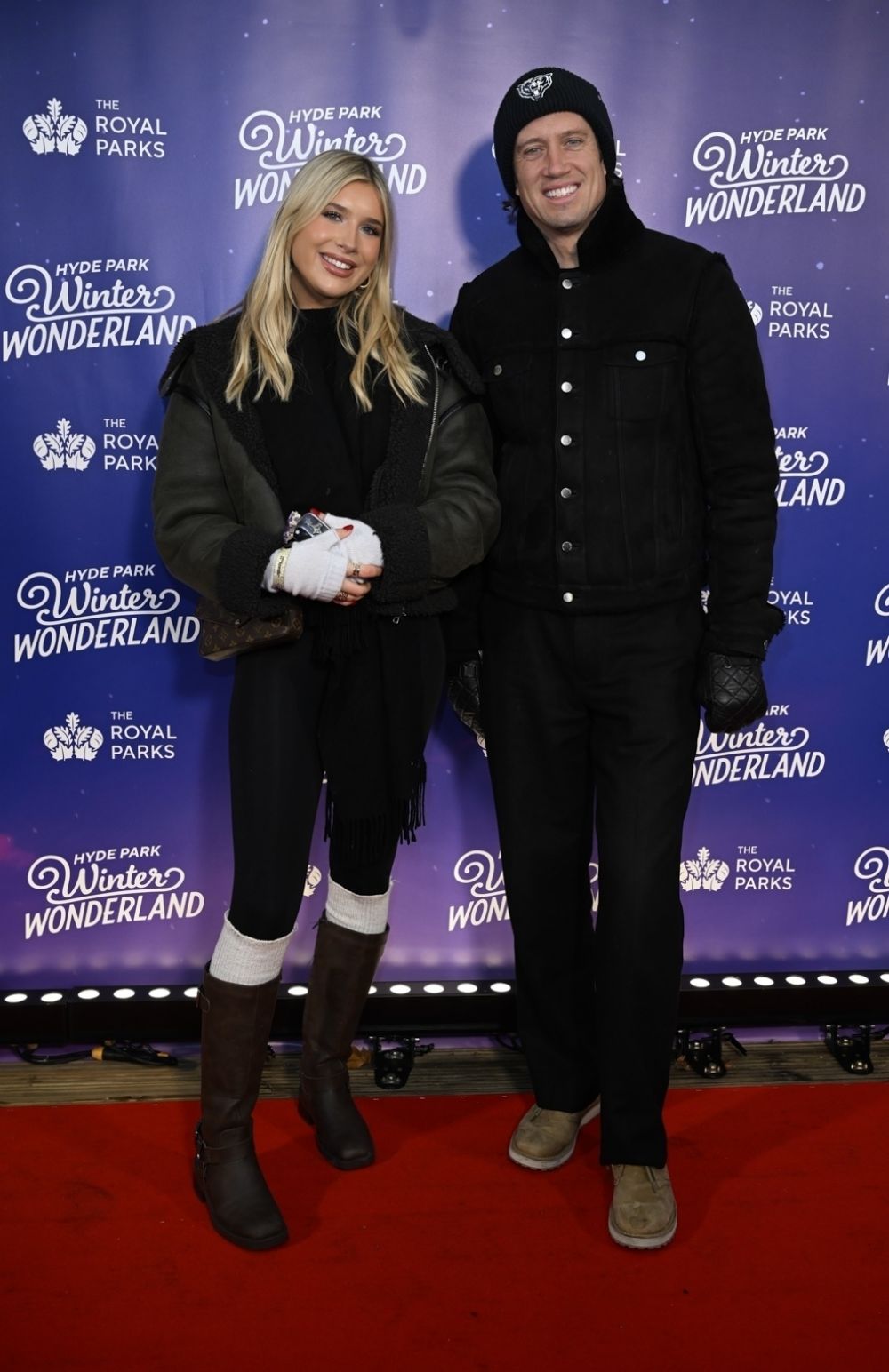 Phoebe Elizabeth Kay at Hyde Park Winter Wonderland Preview in London, November 2024