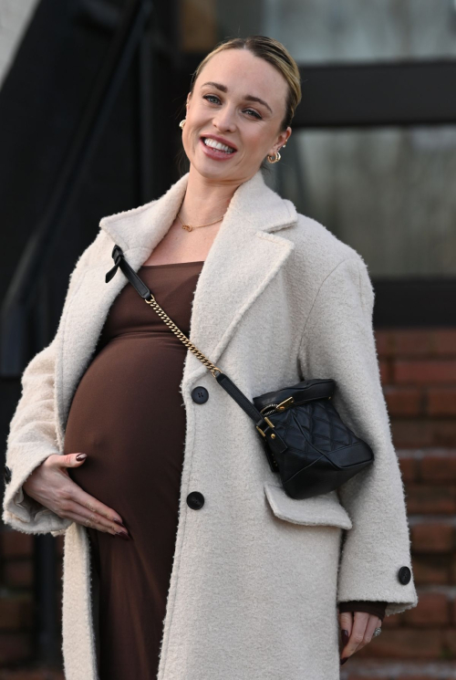 Pregnant Jorgie Porter at Mum and Me Event, November 2024 1