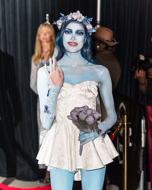 Pritika Swarup Arrives at Heidi Klum’s Halloween Party, Oct 2024 1