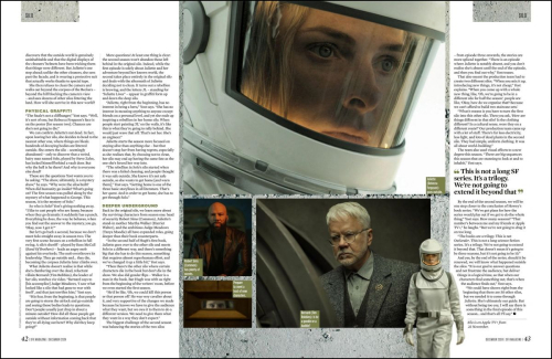 Rebecca Ferguson in SFX Magazine, December 2024 1