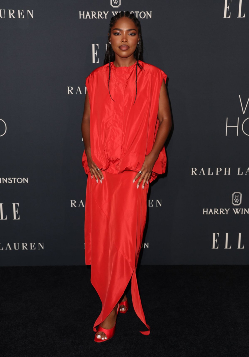 Ryan Destiny at Elle’s Women in Hollywood Gala, November 2024