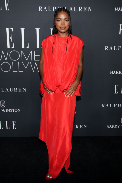 Ryan Destiny at Elle’s Women in Hollywood Gala, November 2024 1