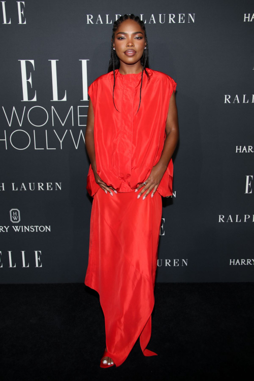 Ryan Destiny at Elle’s Women in Hollywood Gala, November 2024 2