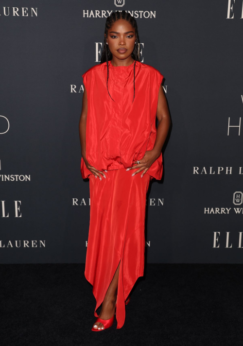 Ryan Destiny at Elle’s Women in Hollywood Gala, November 2024 5