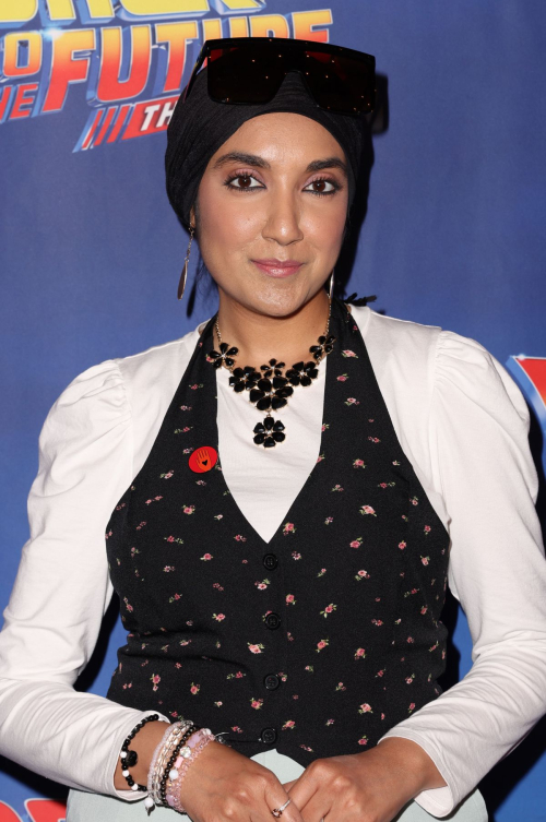 Sabeen Faheem-Minhaz at Back to the Future Opening Night Hollywood, November 2024 1