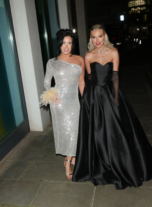 Sacha Jones and Lacey Martin Arrive at Beauty Awards London, November 2024