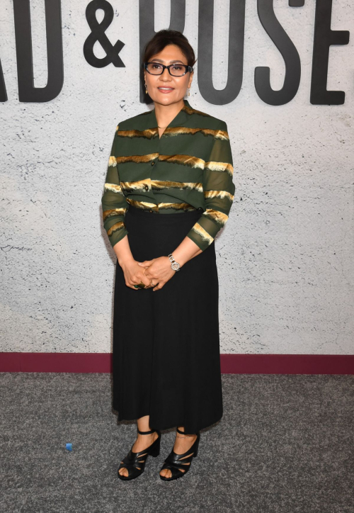 Sahra Mani at Bread & Roses Premiere, November 2024