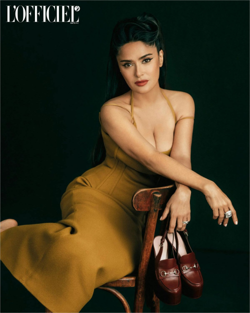 Salma Hayek for L’officiel Magazine, November 2024 2