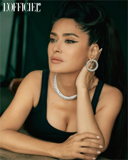 Salma Hayek for L’officiel Magazine, November 2024 3