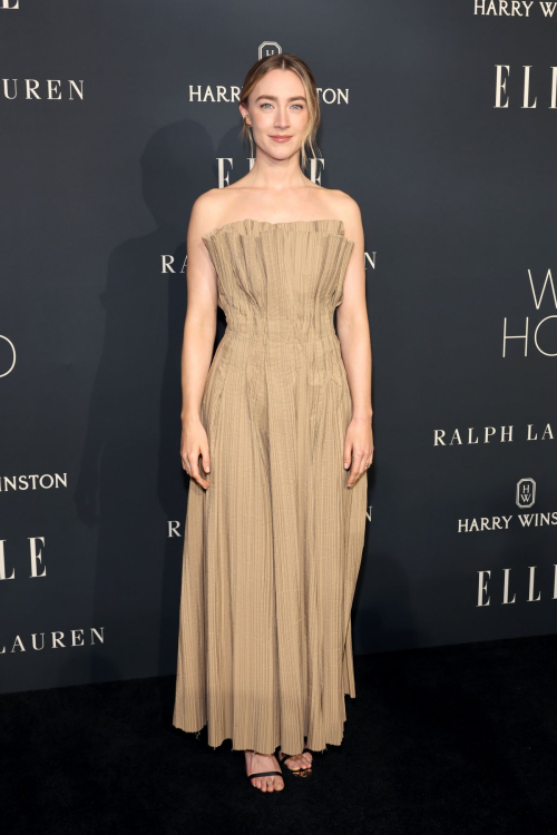 Saoirse Ronan at Elle Women in Hollywood Gala, November 2024