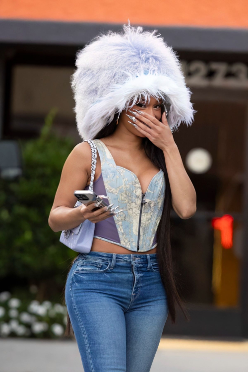 Saweetie Out and About in Los Angeles, Oct 2024 3