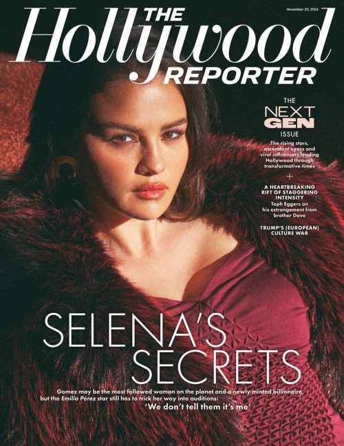 Selena Gomez for The Hollywood Reporter, November 2024