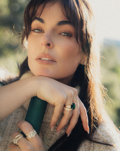 Serinda Swan for Grown Brilliance Jewelry by Arnella Chilingaryan, November 2024 8