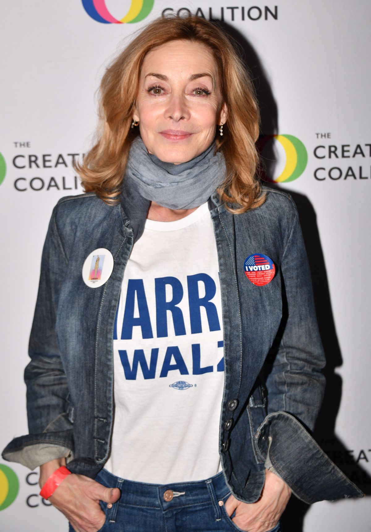 Sharon Lawrence at Creative Coalition Election Night Event, November 2024