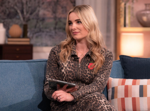 Sian Welby at This Morning TV Show in London, November 2024 1