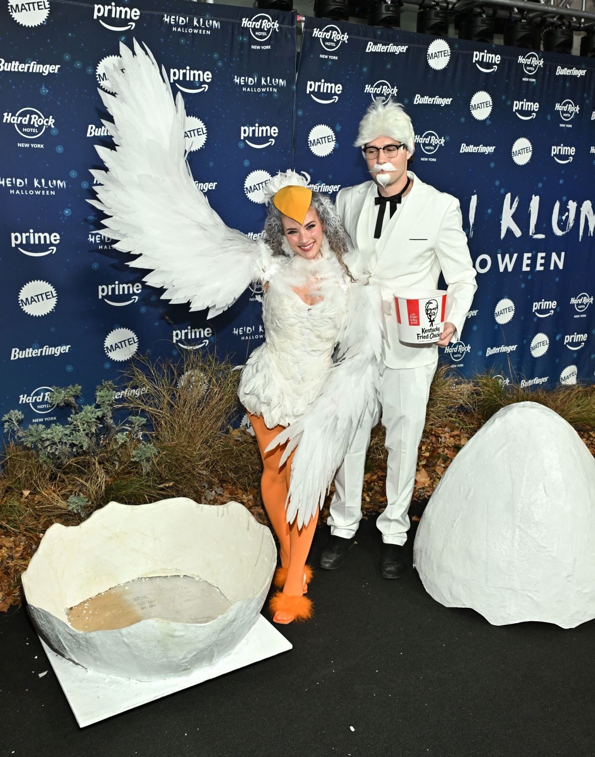 Sofie Dossi at Heidi Klum Halloween Party, October 2024