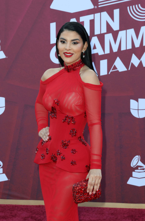 Tania Medina at 25th Annual Latin Grammy Awards, November 2024